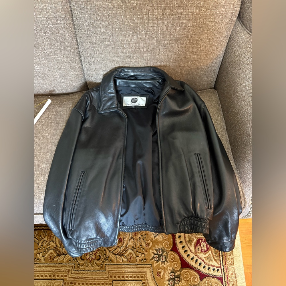 Stone Mountain Accessories Black Bomber Jacket